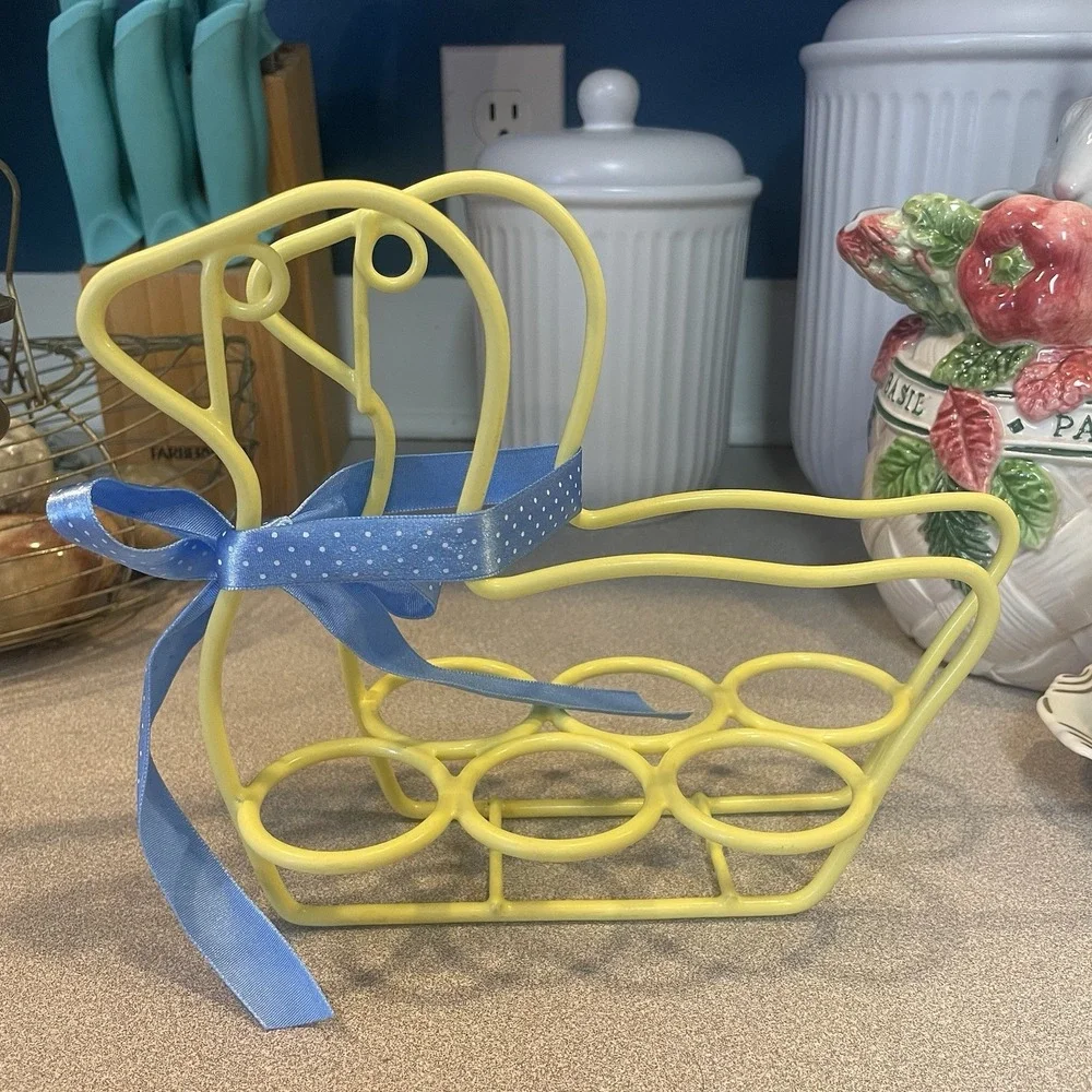Vintage AVON Easter Eggstravaganza Decorative Egg Duck Display Stand